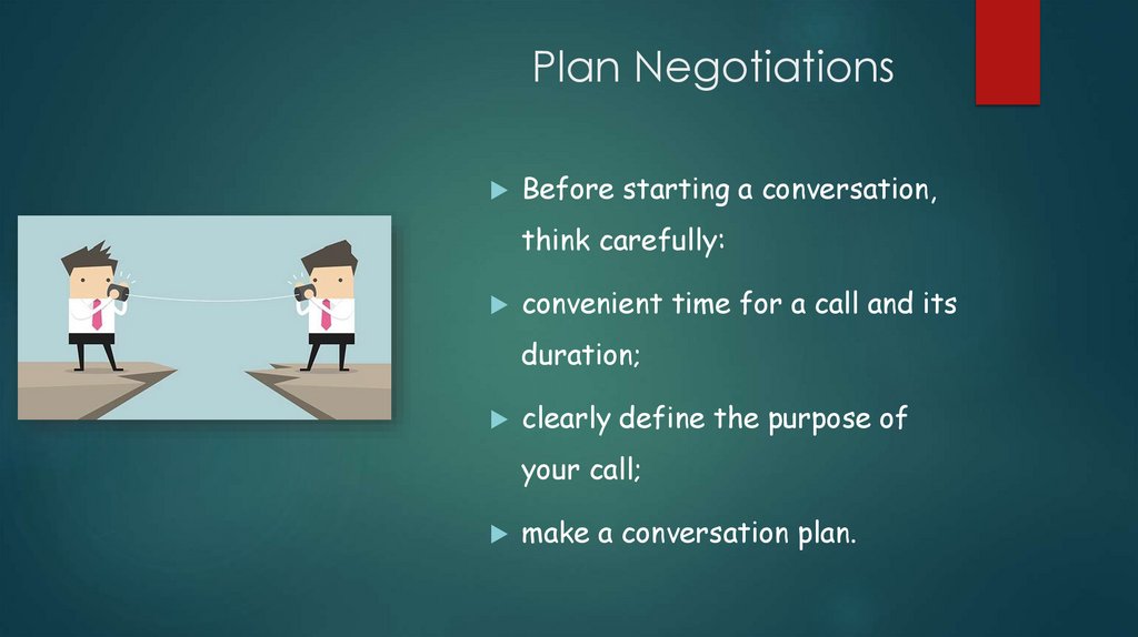 Plan Negotiations