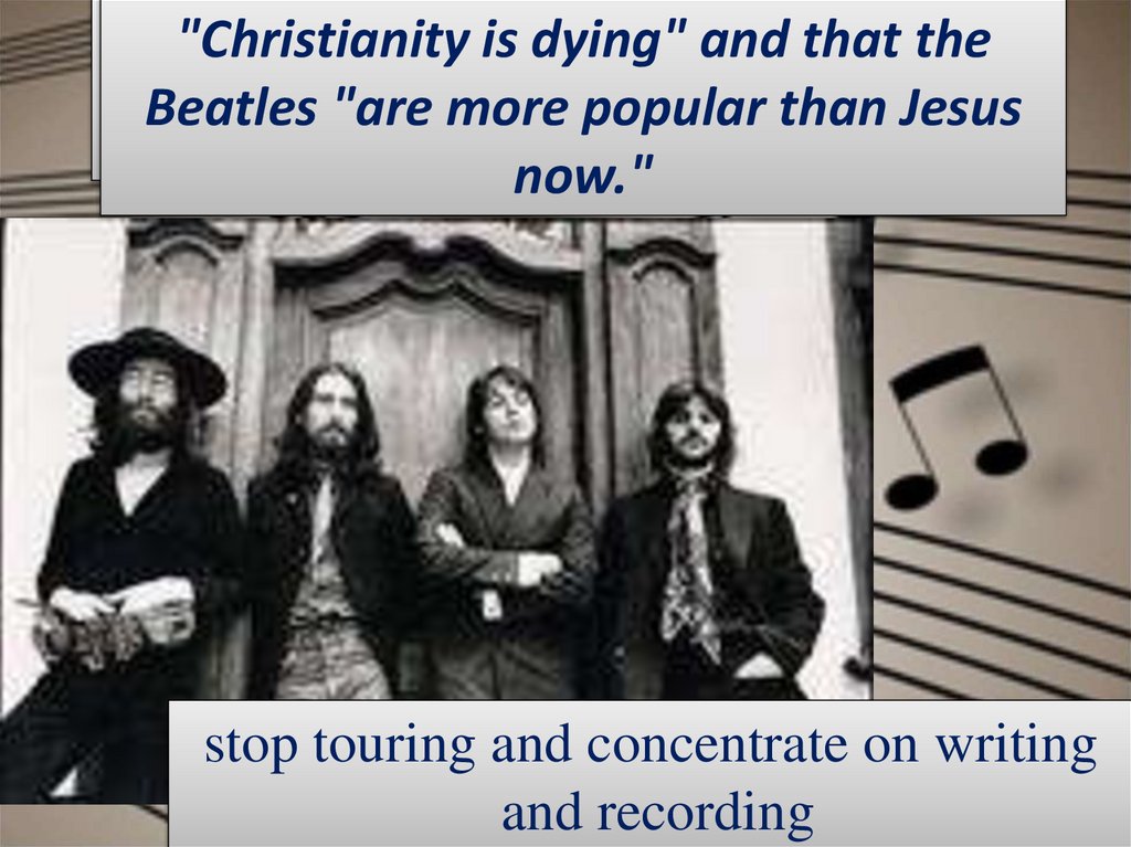 Beginning of the End: 1966-1968