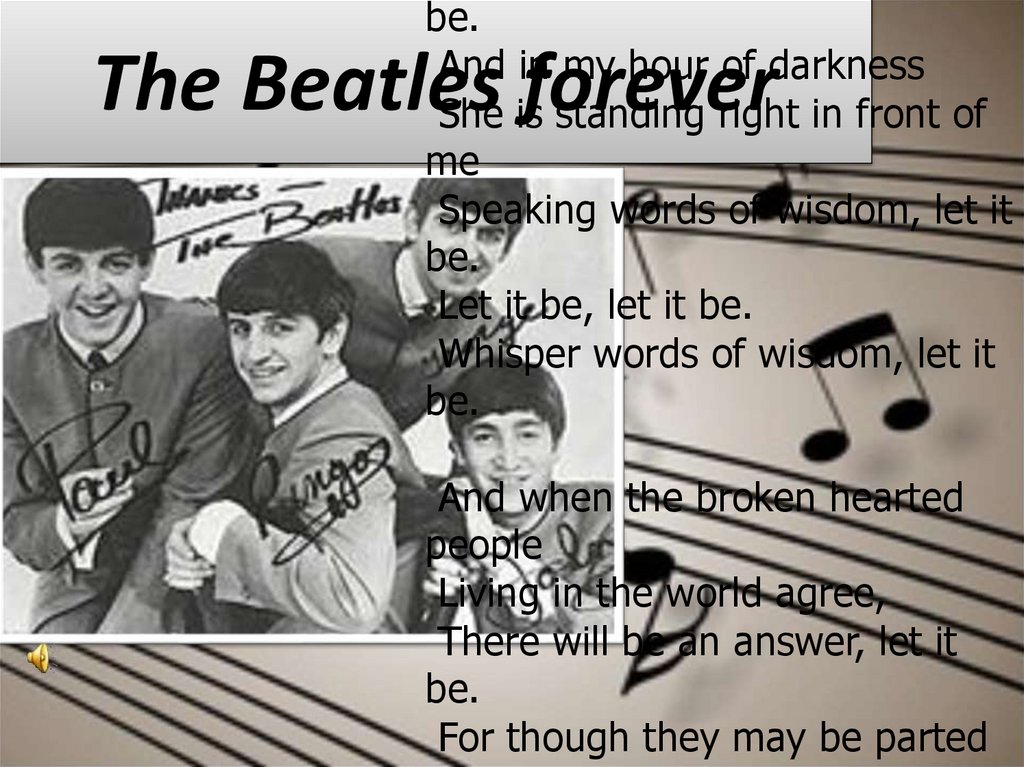 The Beatles forever