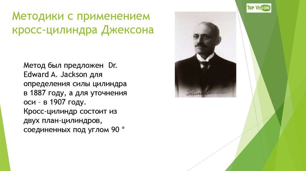 Методики с применением кросс-цилиндра Джексона