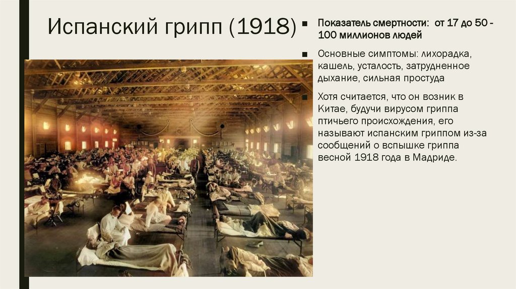 Испанский грипп (1918)