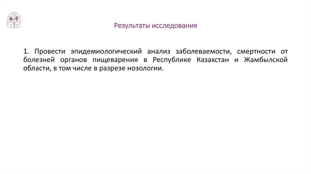 Результаты исследования