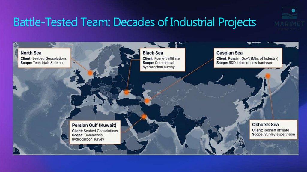 Battle-Tested Team: Decades of Industrial Projects