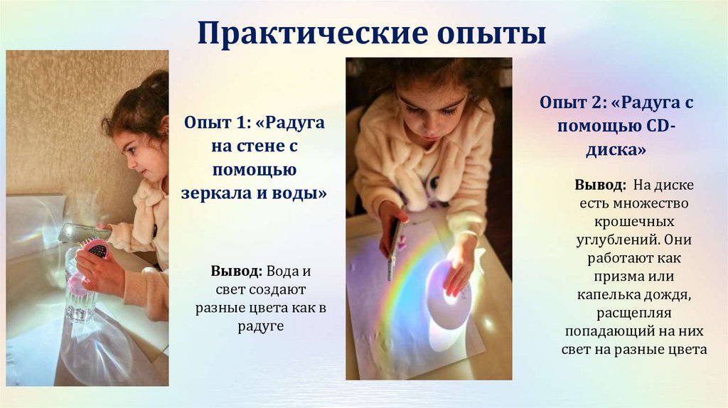 Практические опыты