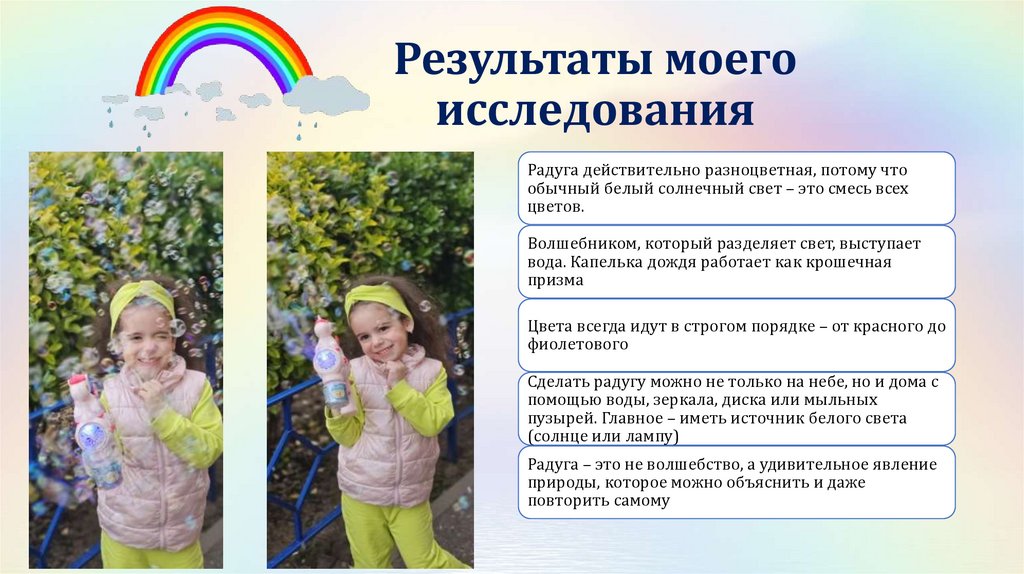 Результаты моего исследования