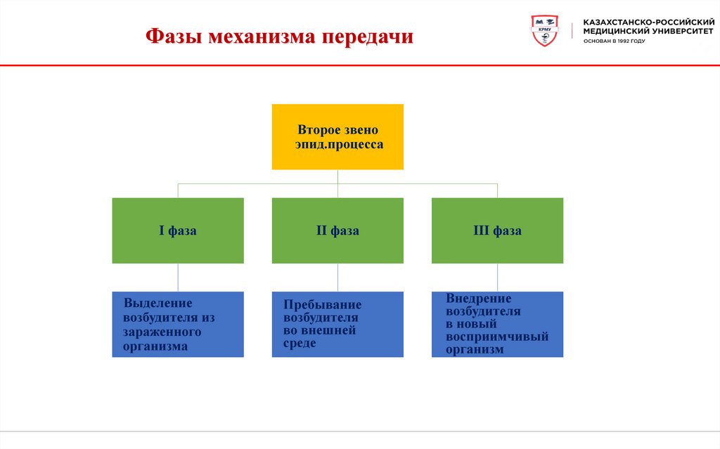 Фазы механизма передачи