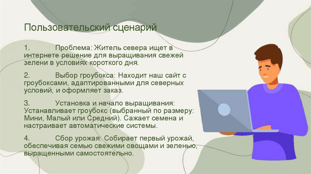 Пользовательский сценарий