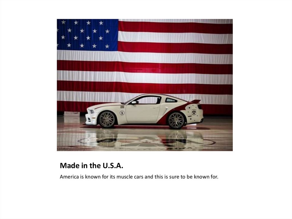 Made in the U.S.A.