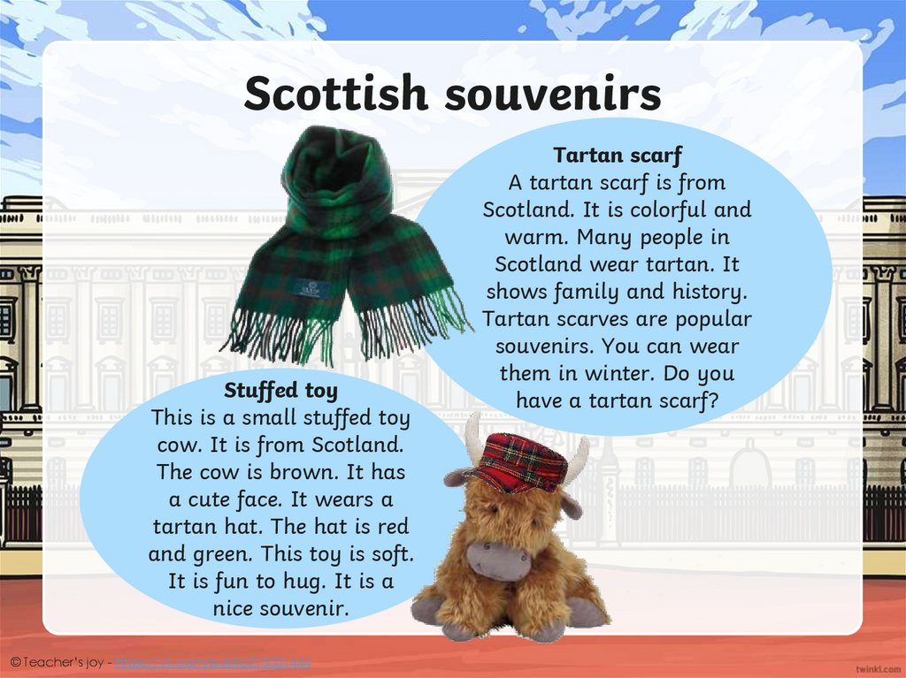 Scottish souvenirs
