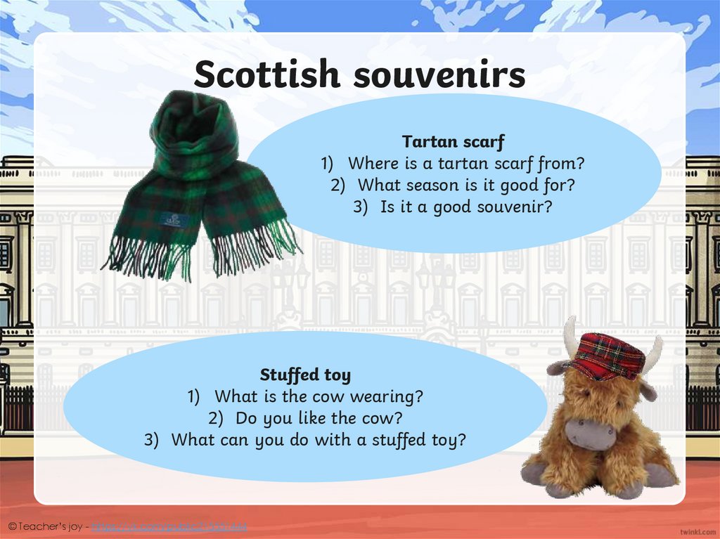 Scottish souvenirs