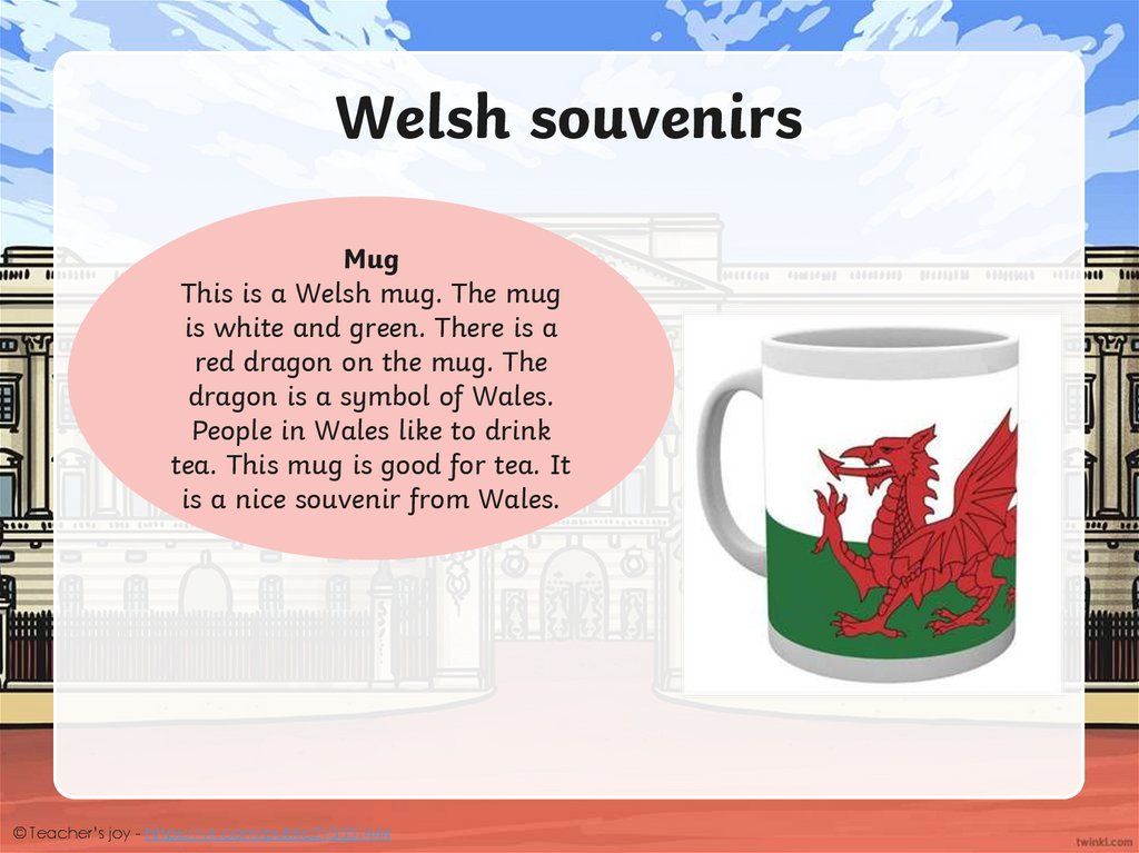 Welsh souvenirs
