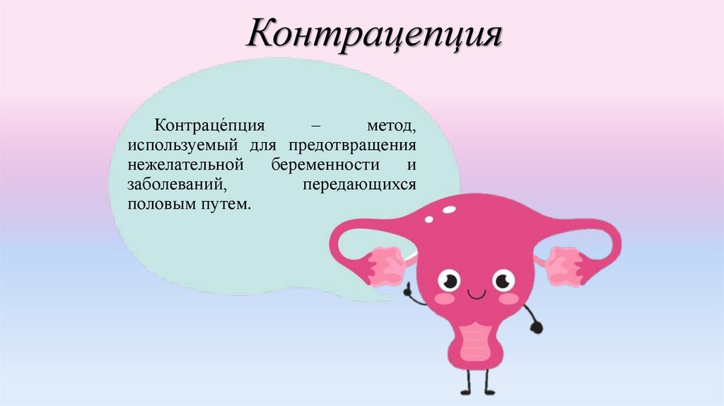 Контрацепция