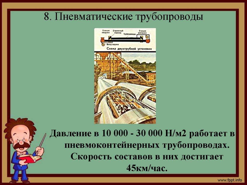 8. Пневматические трубопроводы