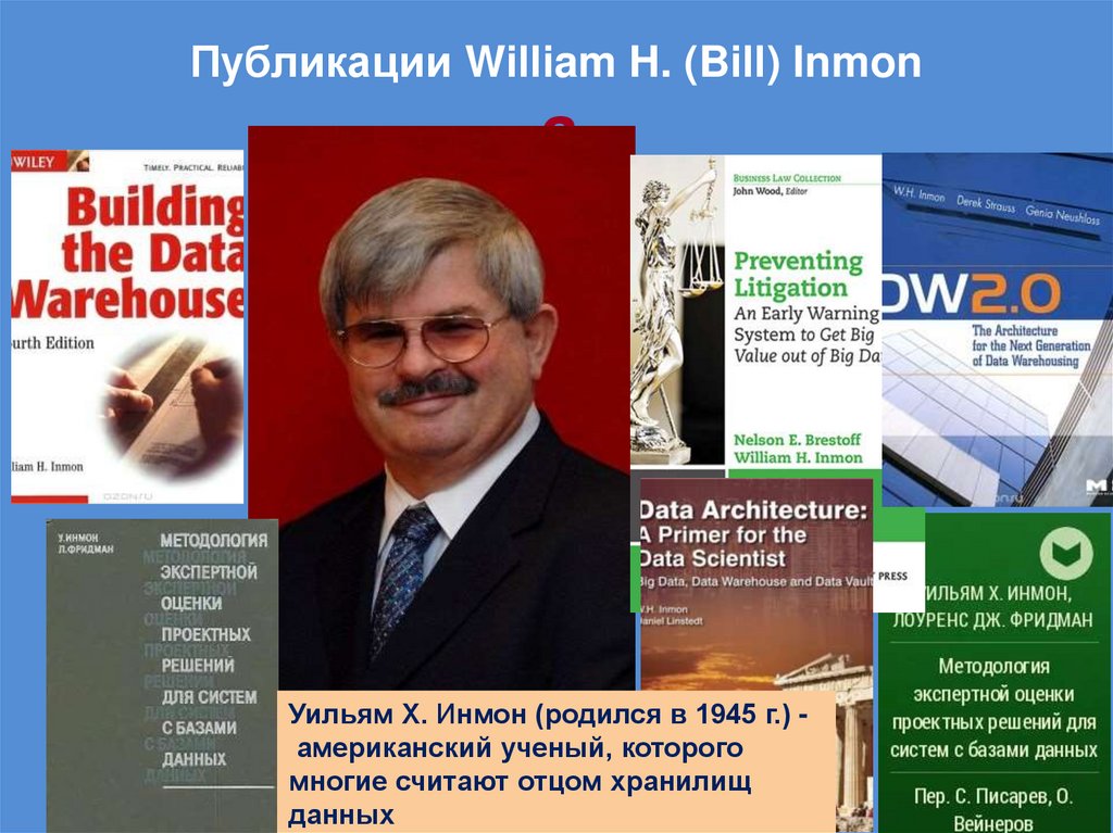 Публикации William H. (Bill) Inmon а