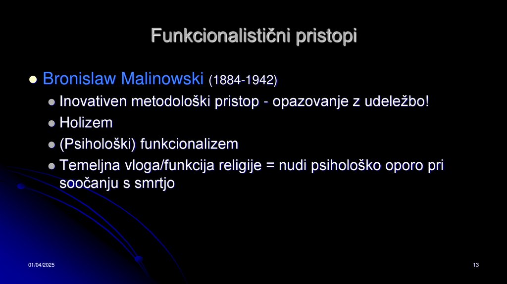 Funkcionalistični pristopi