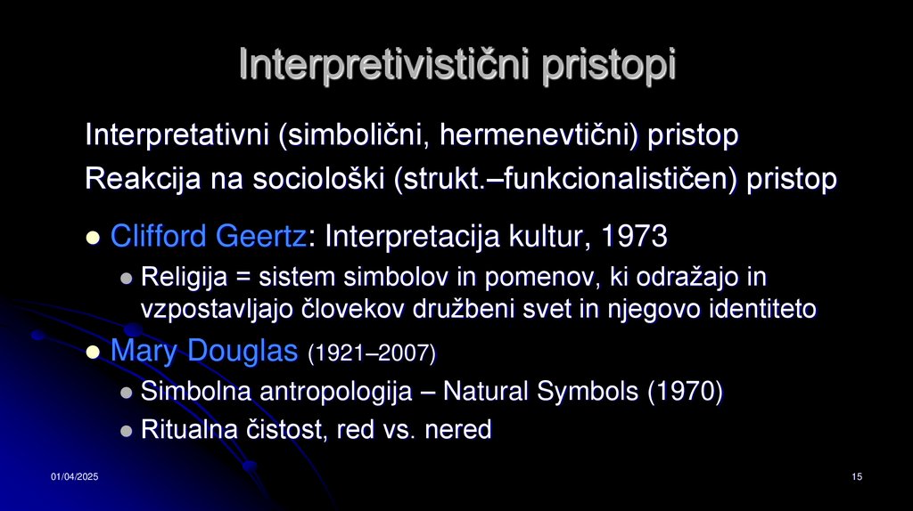 Interpretivistični pristopi