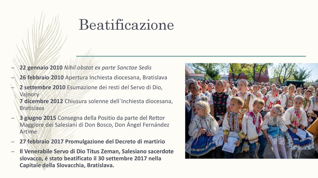 Beatificazione