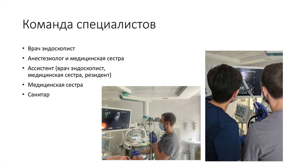 Команда специалистов