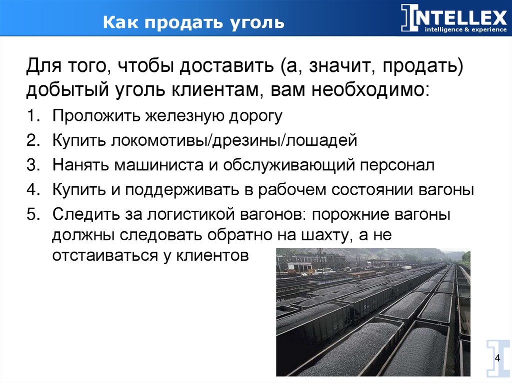 Как продать уголь