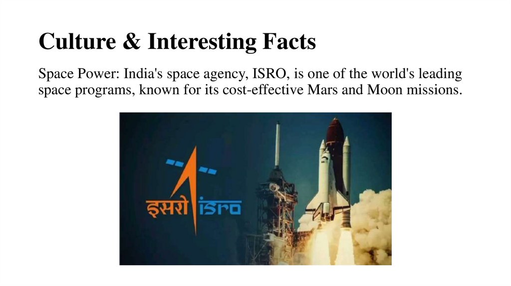 Culture & Interesting Facts