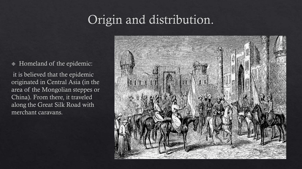 Origin and distribution.