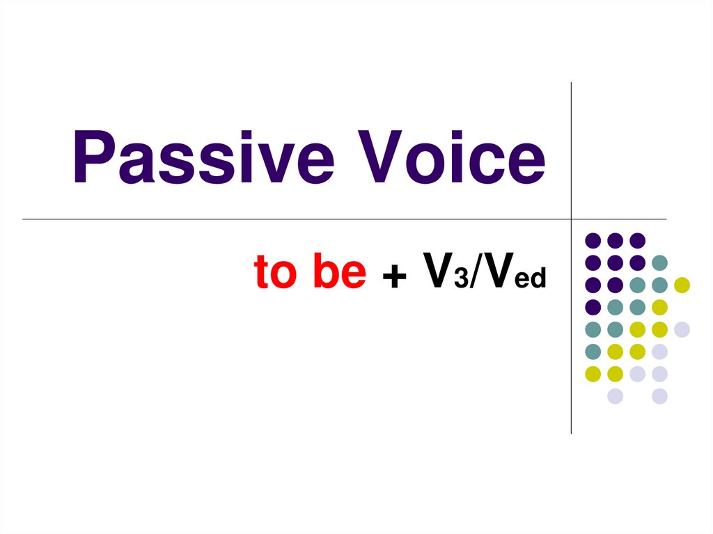 Passive Voice