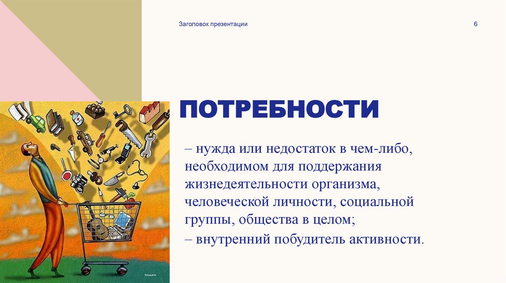 потребности