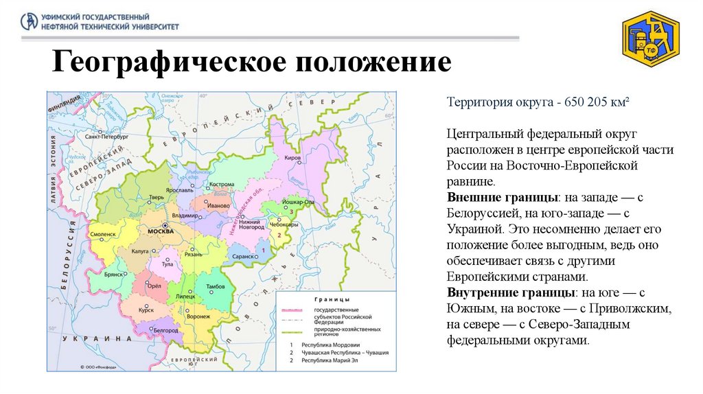 Географическое положение