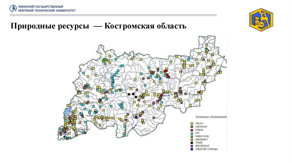 Природные ресурсы — Костромская область
