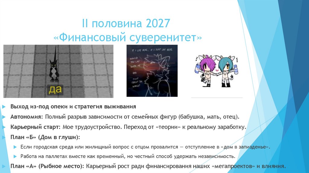 II половина 2027 «Финансовый суверенитет»