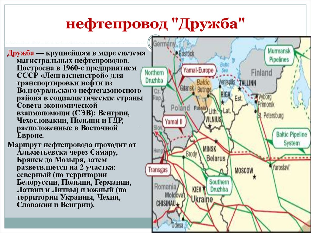 нефтепровод "Дружба"