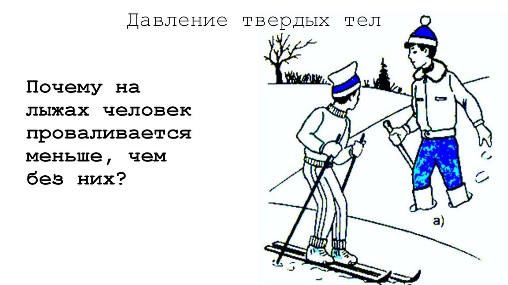 Давление твердых тел