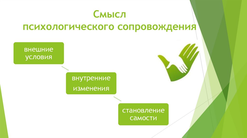 Смысл психологического сопровождения