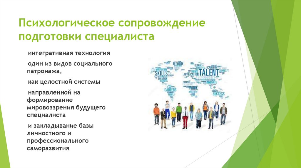 Психологическое сопровождение подготовки специалиста