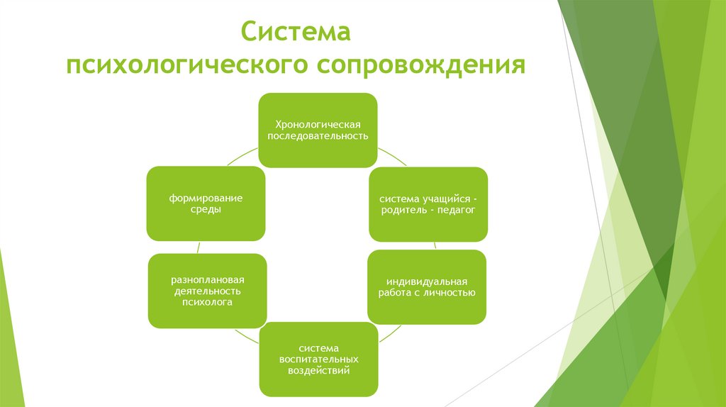 Система психологического сопровождения