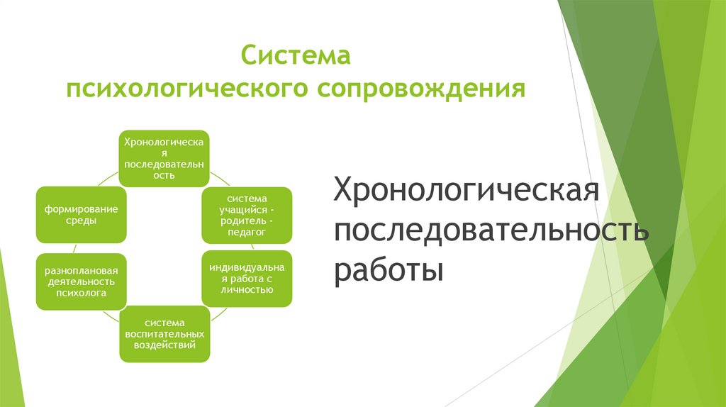 Система психологического сопровождения