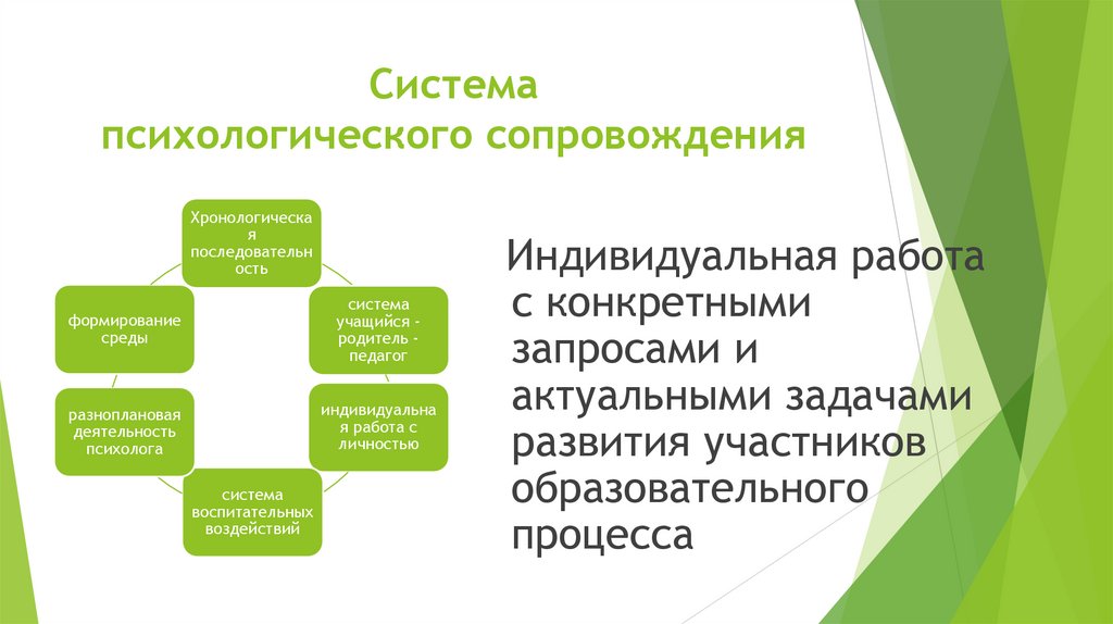 Система психологического сопровождения