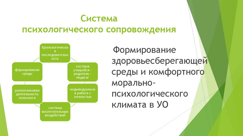 Система психологического сопровождения