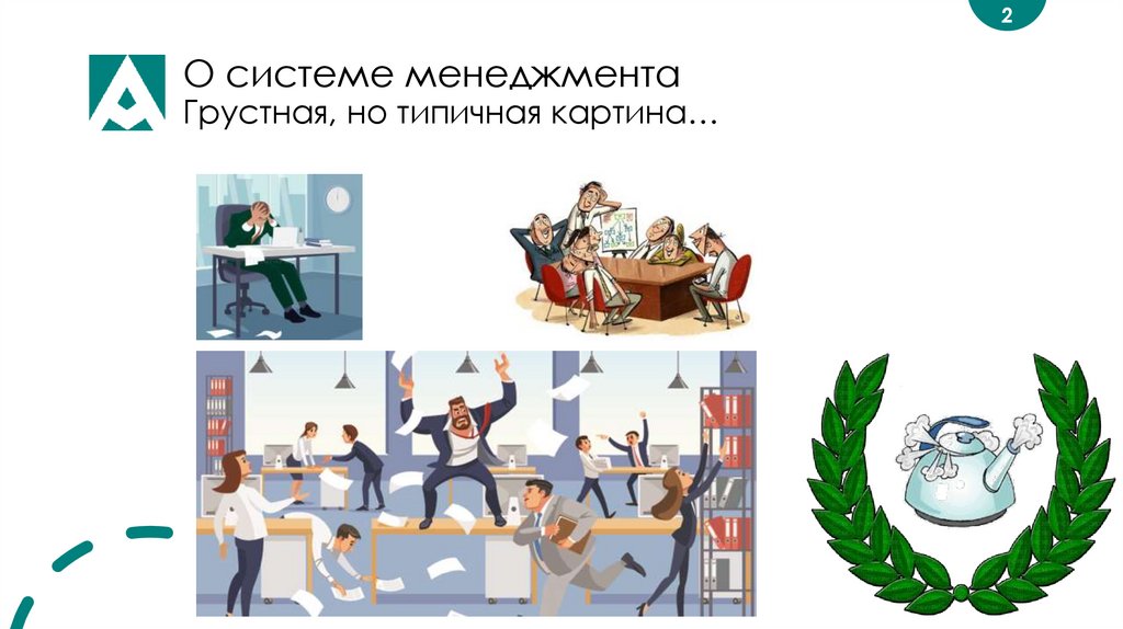 О системе менеджмента Грустная, но типичная картина…