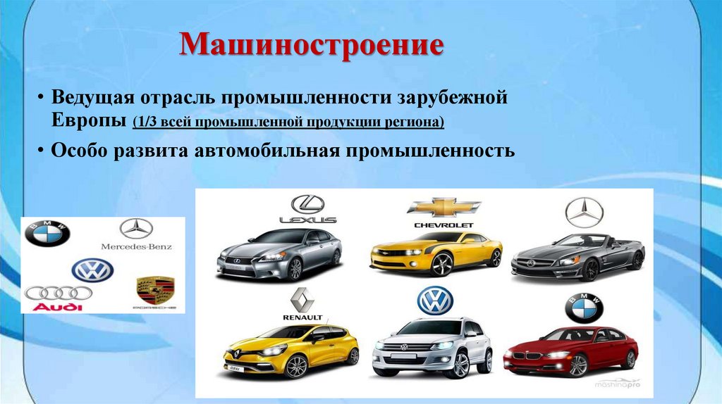 Машиностроение