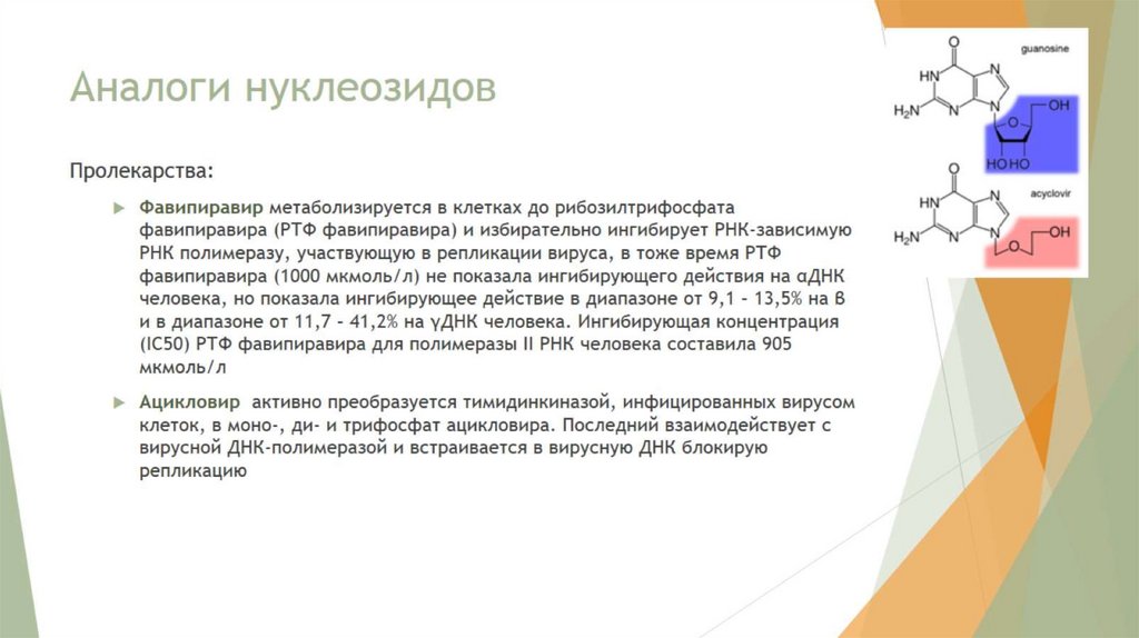 Аналоги нуклеозидов