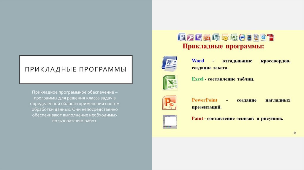 Прикладные программы