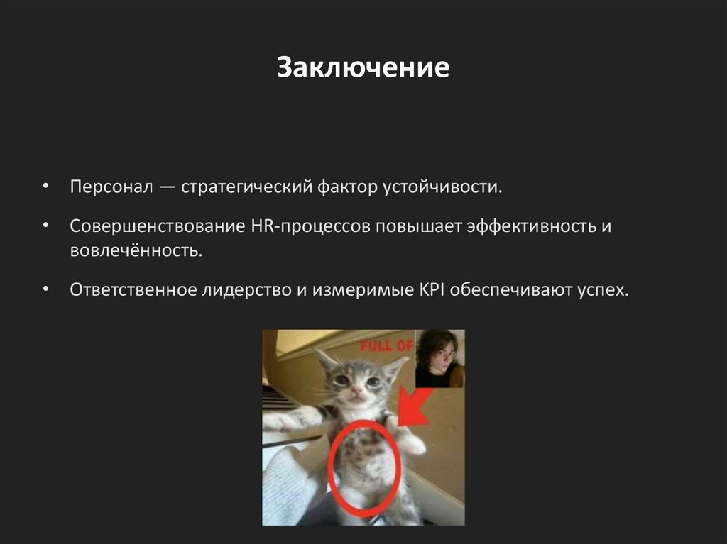 Заключение