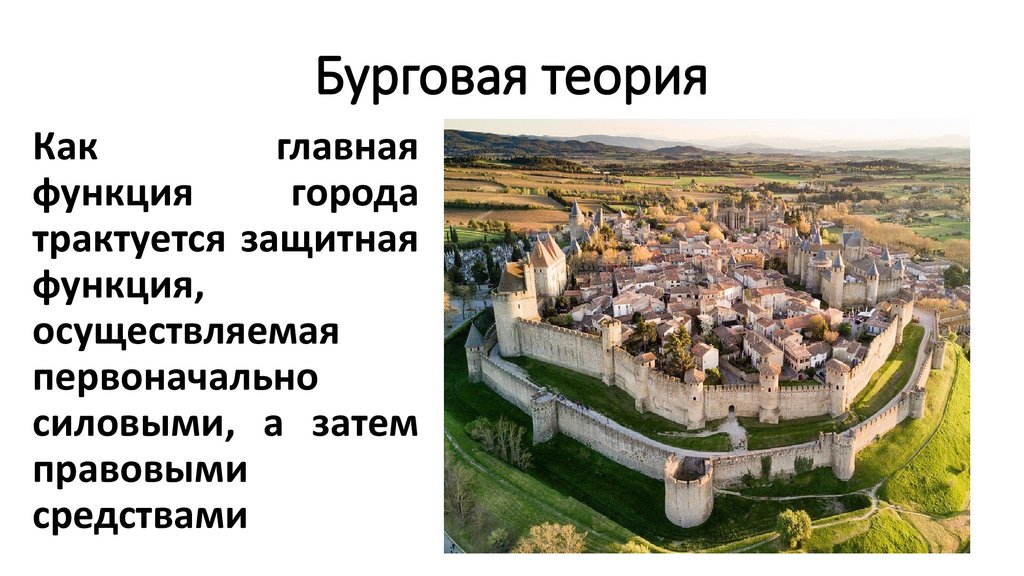 Бурговая теория