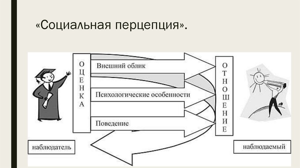 «Социальная перцепция».