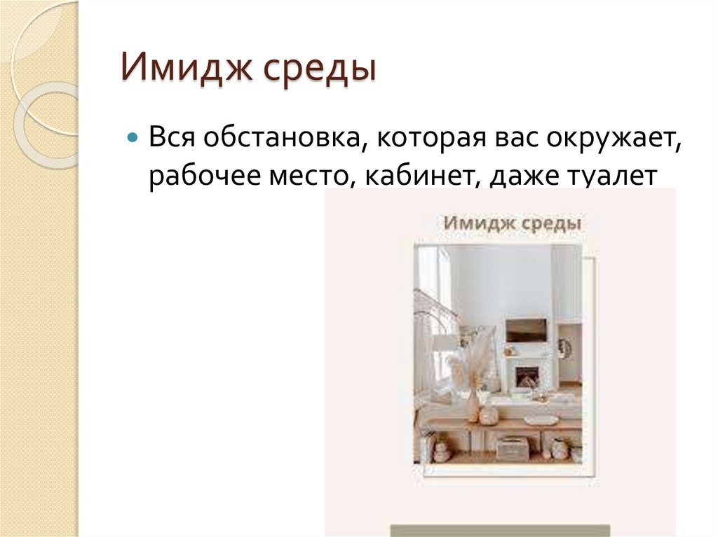 Имидж среды