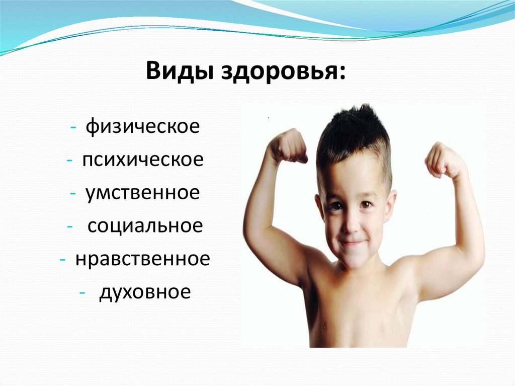 Виды здоровья: