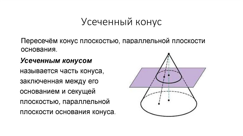 Усеченный конус
