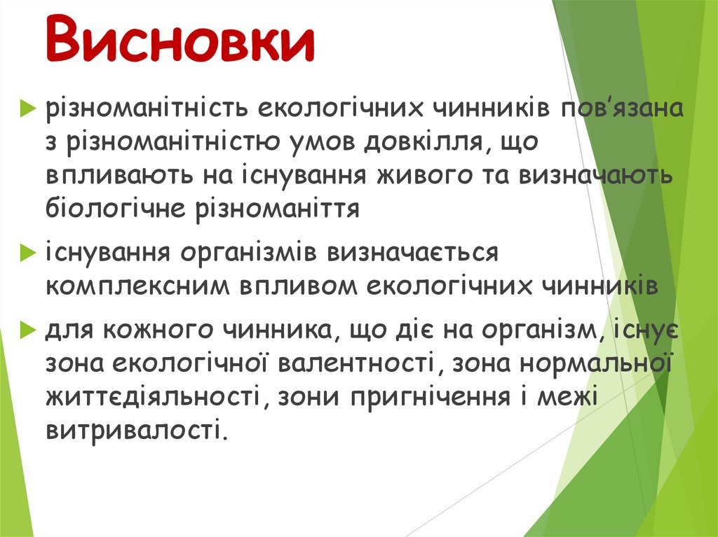 Висновки