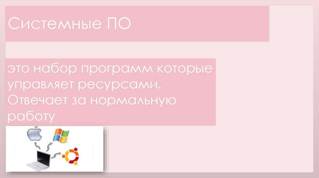 Системные ПО